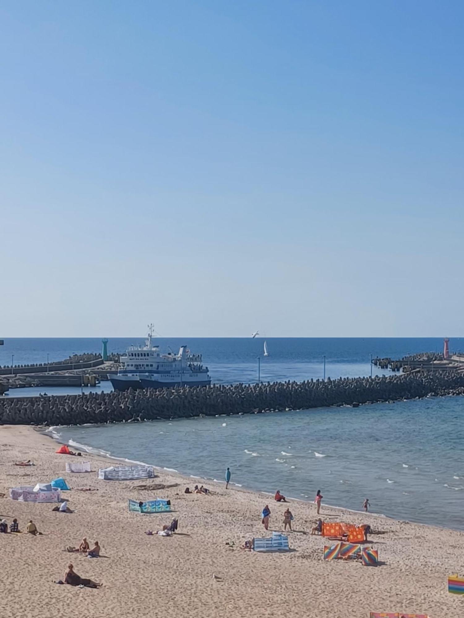 Kolobrzeg Apartamenty Monada, Morska Z Widokiem Na Morze Exterior foto